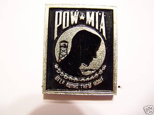#2007 motorcycle vest pin mia * pow