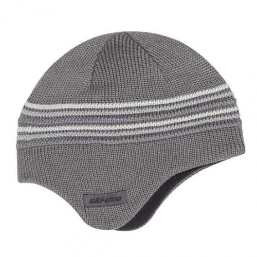 Ski-doo mens  knitted hat charcoal grey