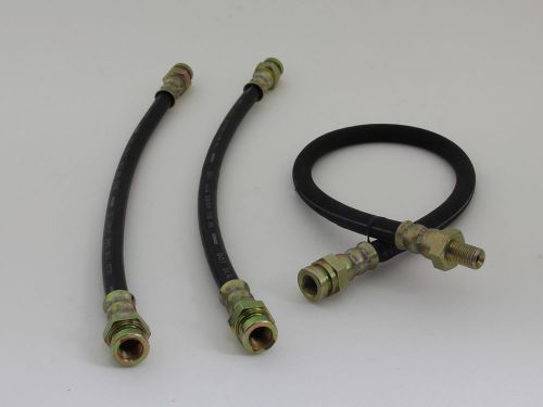 New brake hoses set 3 pieces for 1 car fit datsun 120y 1200 b110 b210 sunny ute