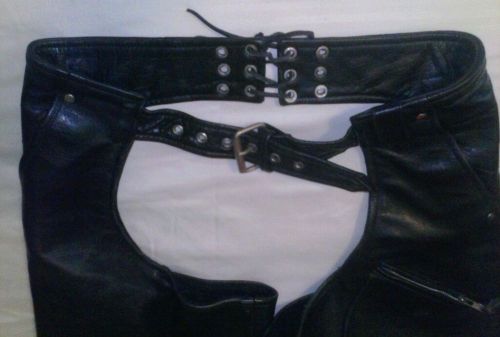 Leather chaps