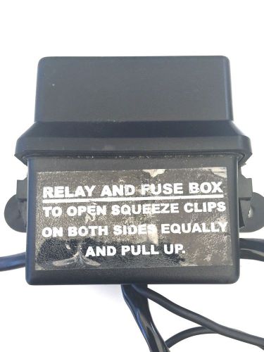 Rally brand relay &amp; fuse power cord box