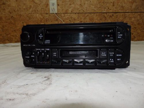 2000 chrysler town &amp; country cd player used oem factory 00