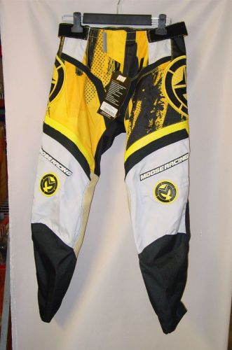 Moose yellow m1 pants size 28