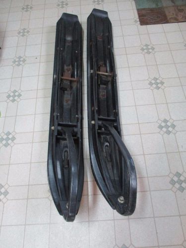 96 polaris xlt snowmobile black plastic skis 580 indy 600 xcr xc 650 rxl 95 97