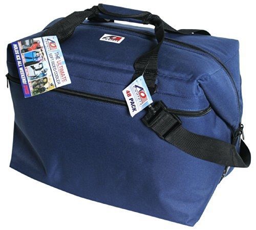 Ao coolers 24 pack navy blue canvas cooler