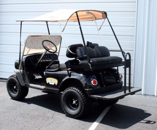 Southern rods folding golf cart top ez go yamaha club car khaki tan