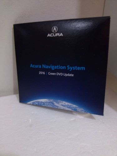 Acura navigation system 2016 green dvd update.  latest edition!