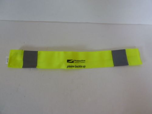 Lot of 17 &#034;please buckle up&#034; reminder straps for vehicle seat belts. reflective