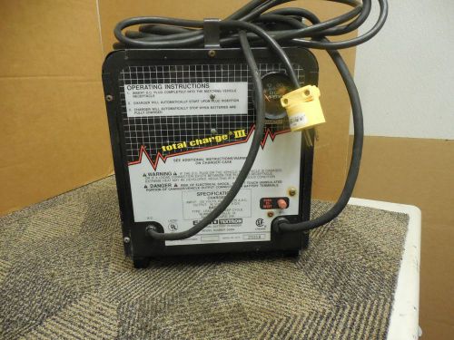 Total charge iii 26984 golf cart battery charger scrubber 36 v volt