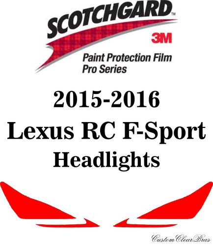 3m scotchgard paint protection film clear pro series 2015 2016 lexus rc f-sport