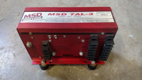 Msd 7al-3 control box, pn 7230