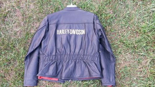 Women&#039;s l harley davidson leather jacket