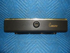 Original gm- oem 1970-1977 chevy camaro glove box door-black