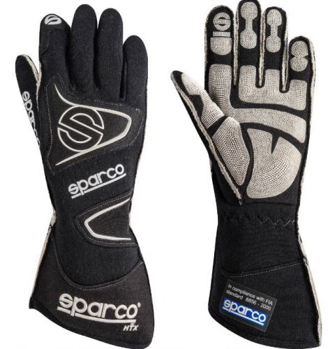 Sparco tide rg-9 gloves, black, size 7
