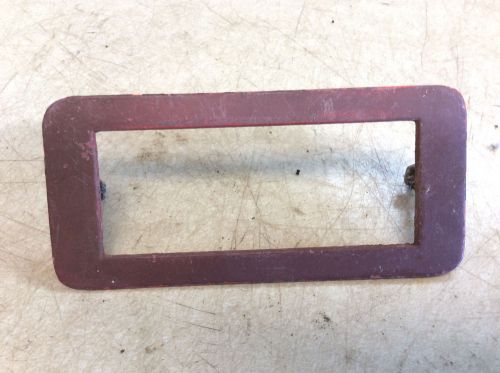 1971 1972 ford mustang lh rear qtr panel side marker light bezel used