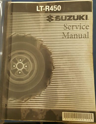 Suzuki ltr 450 factory service manual