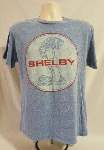 Nwot shelby cobra distressed logo licensed vintage look men&#039;s t-shirt sz medium
