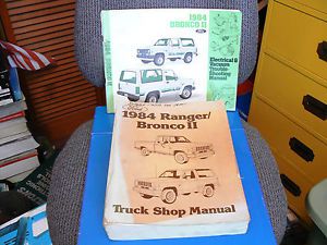 1984 ford bronco ii service manuals/ original equipment