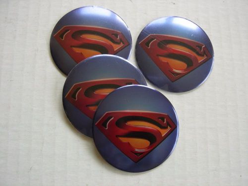 Superman wheel center cap emblems  aluminum stickers decal 4