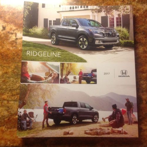 Honda ridgeline 2017 brochure