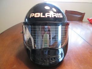 Polaris by bell snowmobile helmet with face shield -used