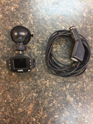 Pilot electronics black dash cam camera excellent condition free shipping