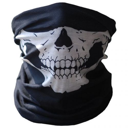 Bicycle motorcycle ski skull ghost war game neck tube warmer face mask party hk