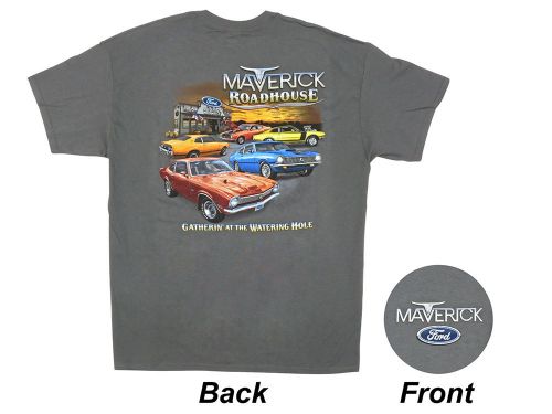 New T-shirt Ford Maverick Roadhouse Slate Grey - Sizes S-3XL, US $22.90, image 1
