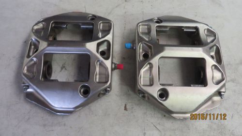 Pair used performance friction z22 4 piston calipers for 355mm rotors