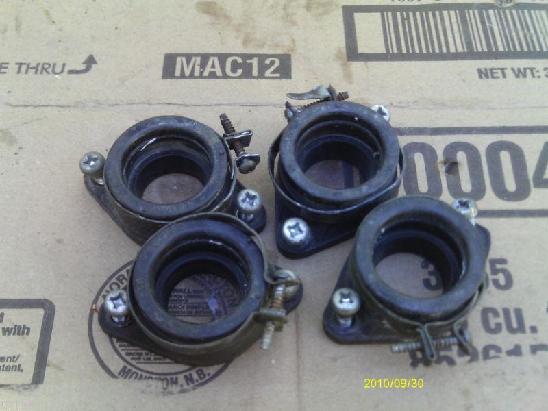 Suzuki gs1000  gs 1000  intake manifolds  boots  with clamps and bolts