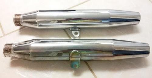 Harley davidson xl 883/1200 sportster exhaust system mufflers 65613-97 65605-97