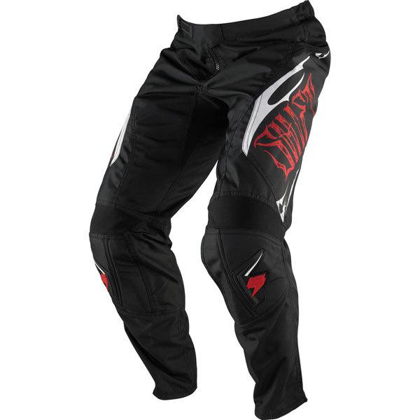 Black/red w26 shift racing assault 909 youth pant 2013 model