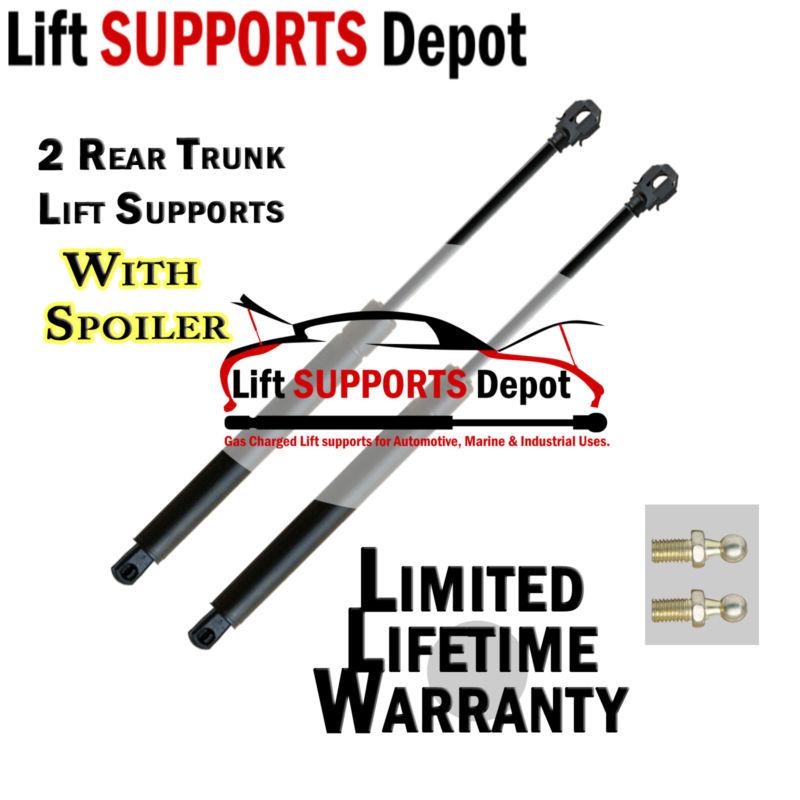Qty (2) lexus sc300, sc400 1991 to 2000 trunk lift supports models with spoiler