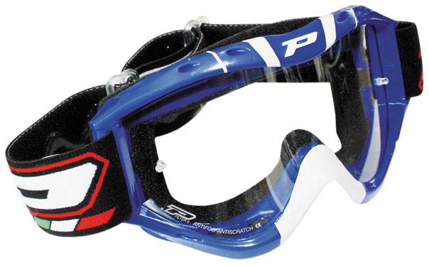 Pro grip 3400 dual race line goggles 2011/2012 blue one size