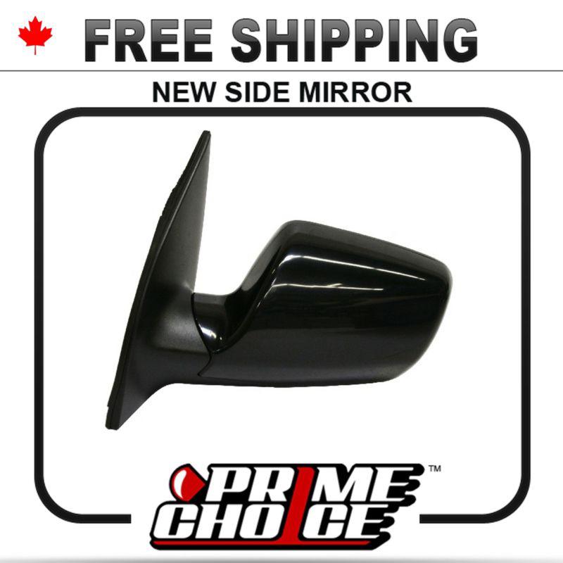 New power non heated drivers side view door mirror