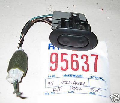 Mercury 95 villager door lock switch right/front 1995