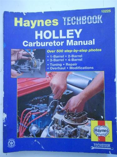 Haynes techbook holley carburetor manual 10225 drag racing 1563920697