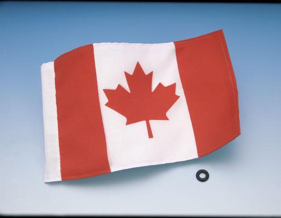 Canada canadian flag - 6 x 9  honda goldwing gl1800 gl1500 gl1200 gl1100 gl1000