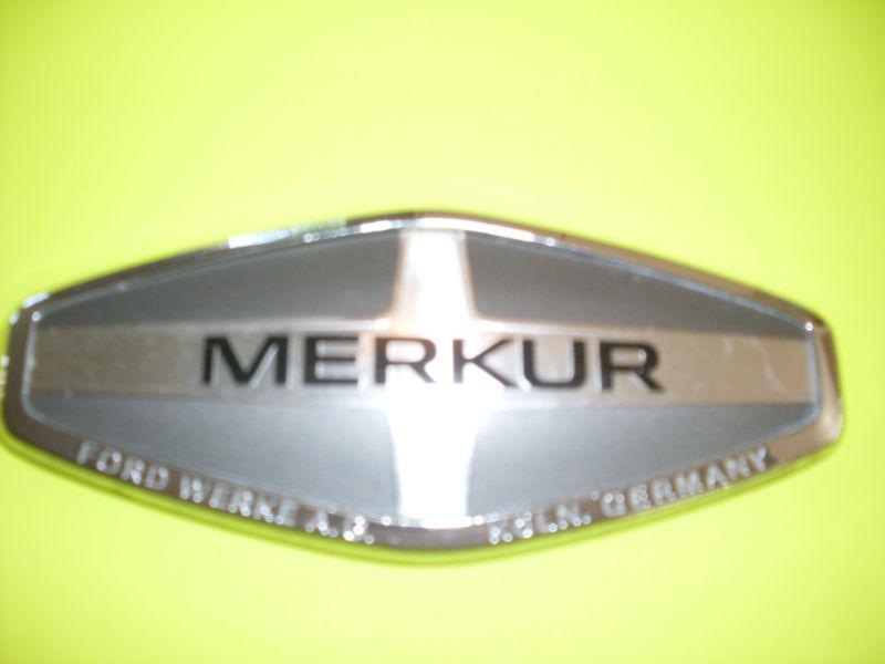 2007 ford merkur/front hood badge or emblem/used