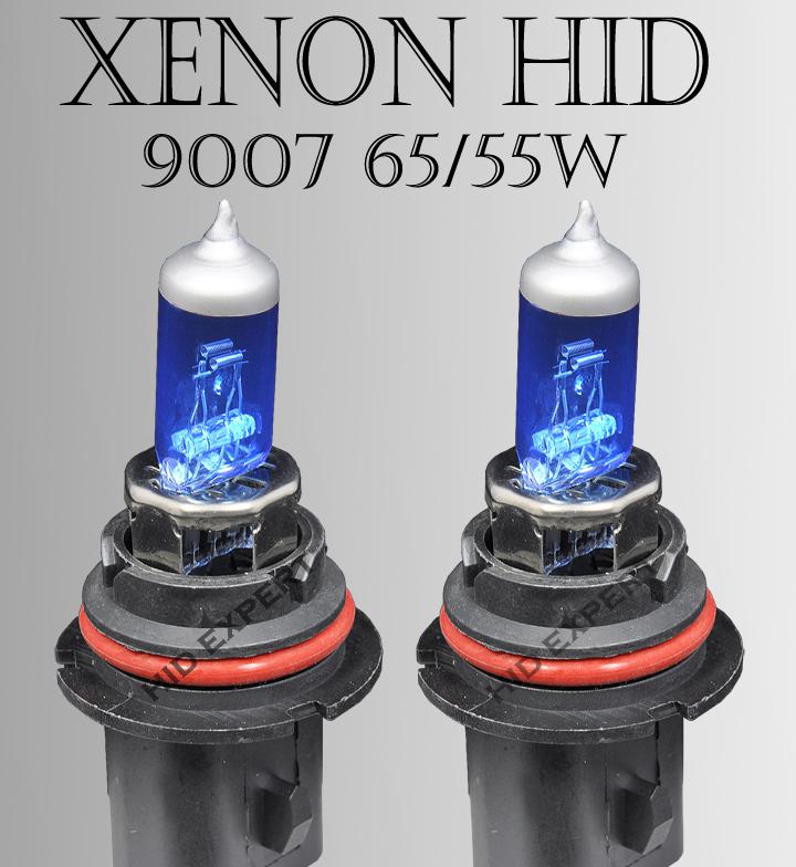 Tmz 9007/ hb5 dot 55w pair high/low xenon cool white direct replace light bulbs