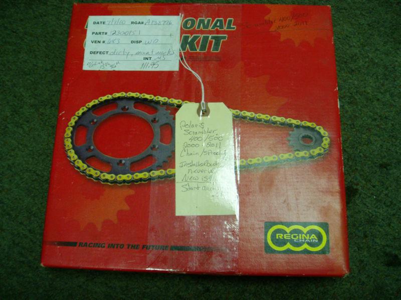 Polaris scrambler 400/500 2000-2011 chain sprocket kit 