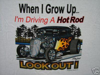 Ford hot rod coupe  4t  kids shirt  muscle car  