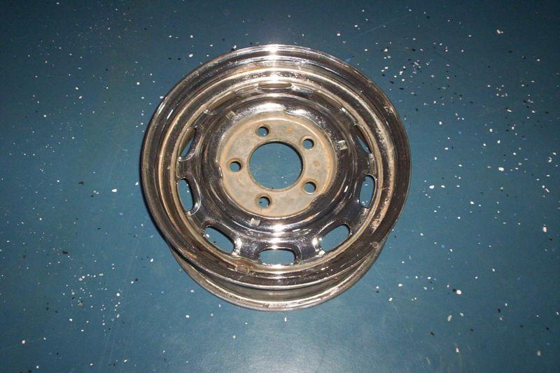 Porsche original used chrome steel wheel for 911 and 912