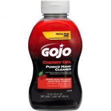  best price! gojo cherry gel pumice hand cleaner 10 oz squeeze bottle-2356-08