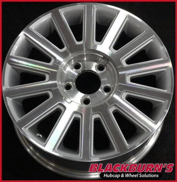 03 04 05 lincoln town car 17" machined silver wheel used oem factory rim 3504
