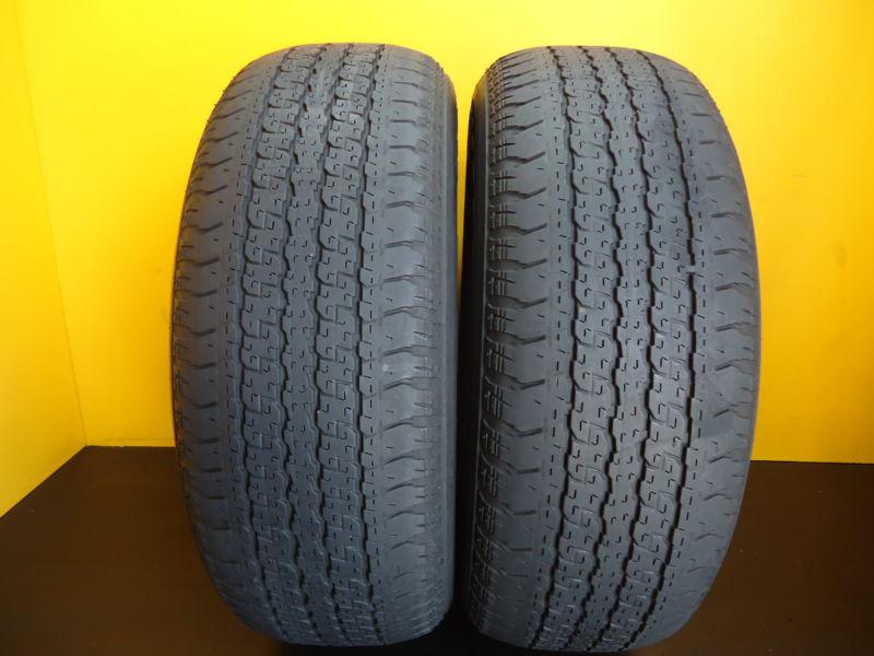 2 nice tires bridgestone dueler h/t 840  265/65/17    65%   #2456