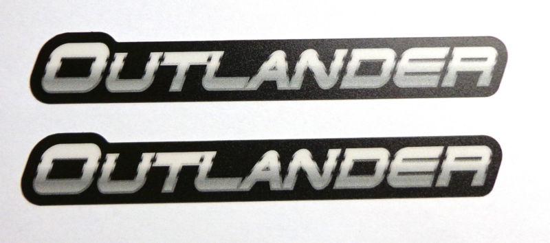 Can-am outlander side panel oem decals left and right 704902388