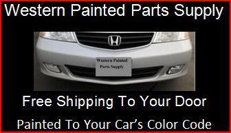 2000-2004 honda odyssey front bumper cover  painted to match 
