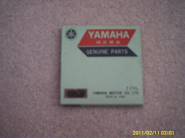 Yamaha nos oem piston ring dt dt360  445-11610-10
