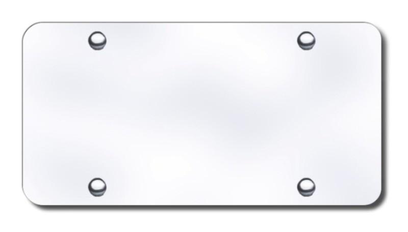 Blank full size ss license plate made in usa genuine